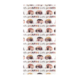 Camper Van Pattern Print Design 01 Beach Towel