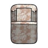 Beautiful hexagon japanese pattern Car Seat Back Organizer