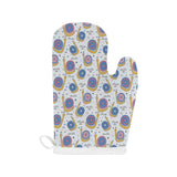 Snail Pattern Print Design 05 Heat Resistant Oven Mitts