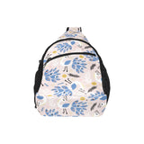 Cute peacock pattern All Over Print Chest Bag
