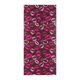 Lips Pattern Print Design 03 Beach Towel