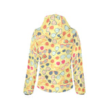 Sun Glasses Pattern Print Design 05 Women's Padded Hooded Jacket