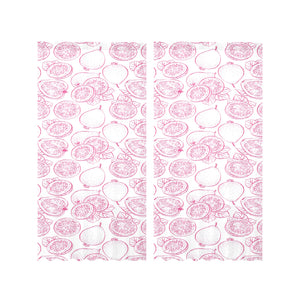 Sketch guava pattern Gauze Curtain