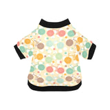 Bicycle Pattern Print Design 01 All Over Print Pet Dog Round Neck Fuzzy Shirt