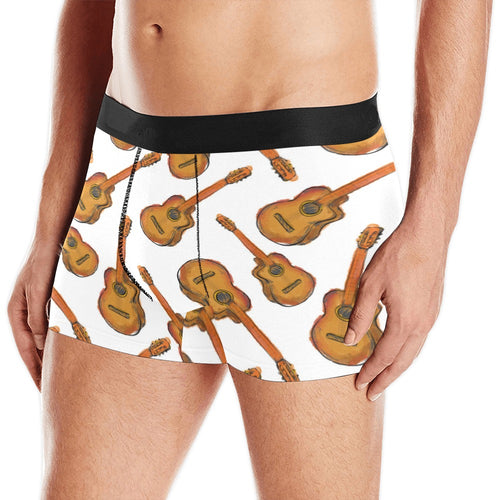 Paint Guitar Pattern Men's All Over Print Boxer Briefs Men's Underwear