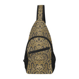 Snake skin pattern All Over Print Chest Bag