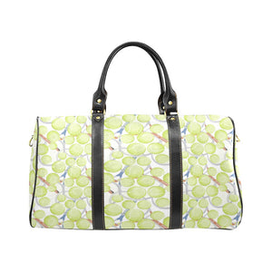Tennis Pattern Print Design 01 Travel Bag