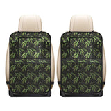 Green Peas Pattern Print Design 02 Car Seat Back Organizer