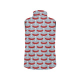 Sausage Pattern Print Design 02 Men's Padded Vest