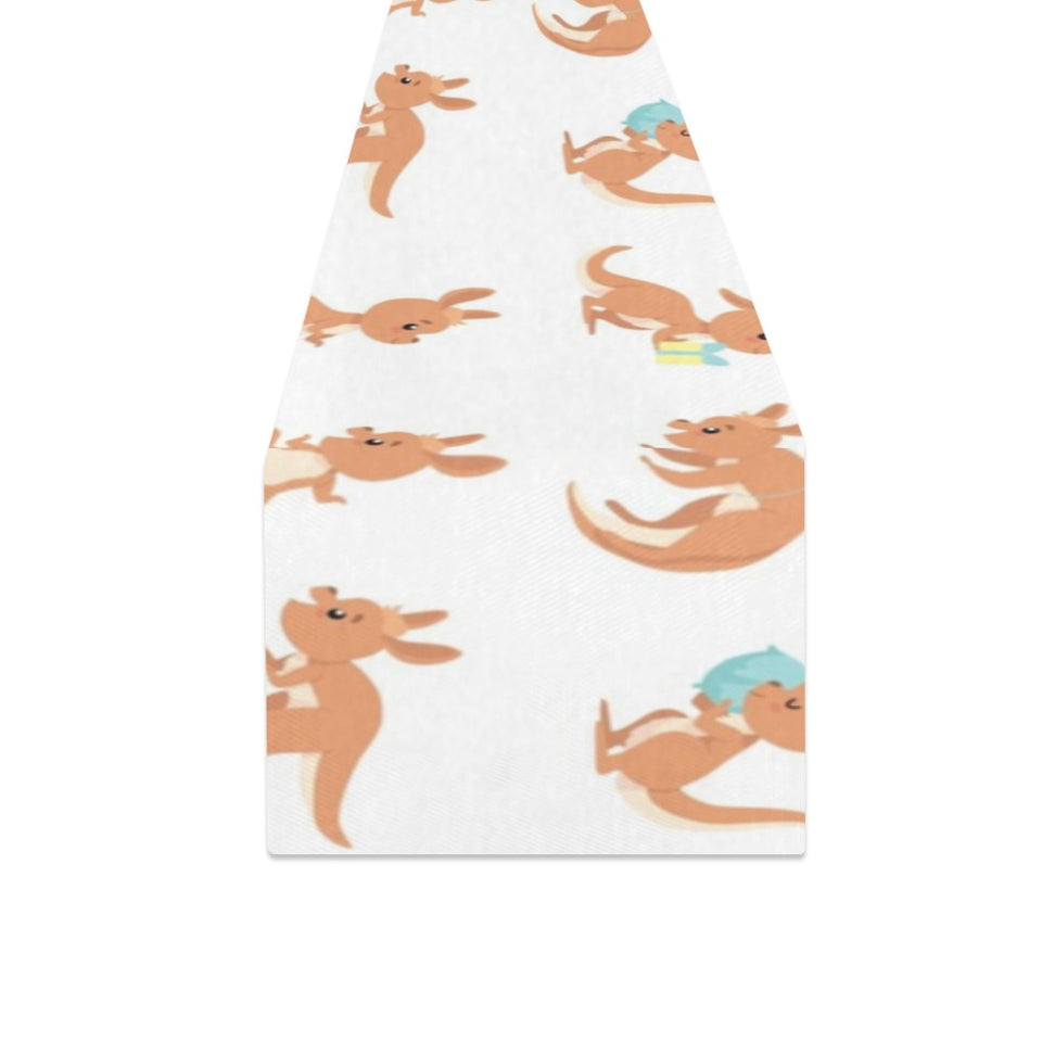 Cute Kangaroo pattern Table Runner