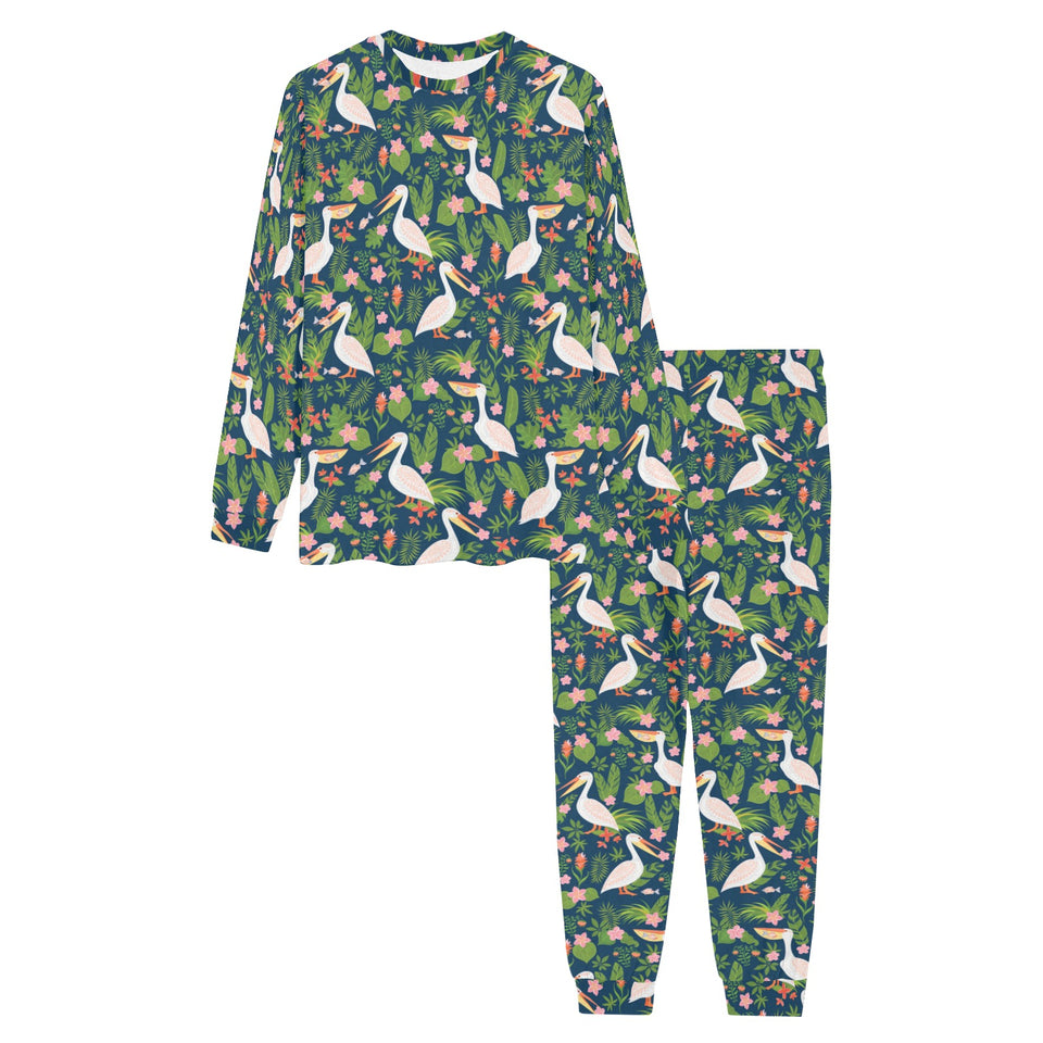 Pelican Pattern Print Design 05 Men's All Over Print Pajama
