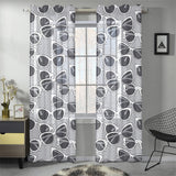 Sun Glasses Pattern Print Design 04 Gauze Curtain