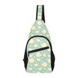 Tea pots Pattern Print Design 02 All Over Print Chest Bag