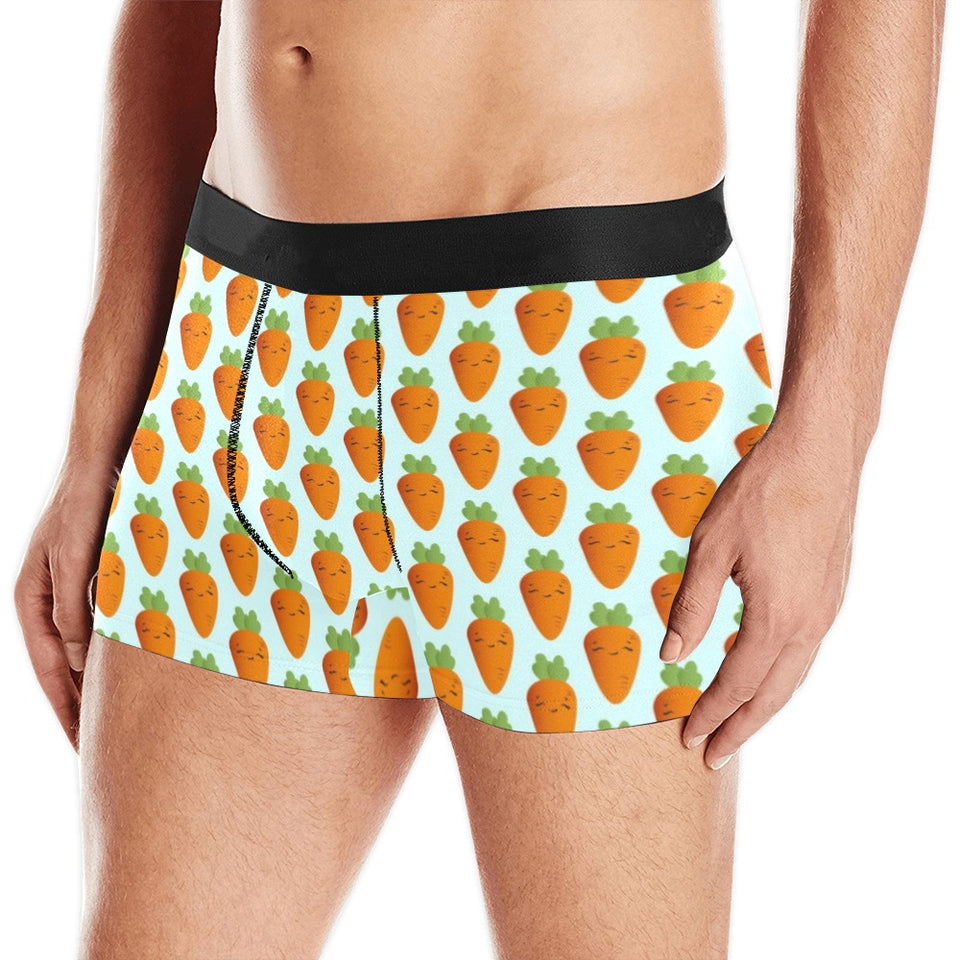 Carrot Pattern Print Design 03 Men's All Over Print Boxer Briefs Men's Underwear