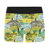 Hand drawn windmill pattern Men's All Over Print Boxer Briefs Men's Underwear