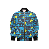 Shark dangerous Kids' Boys' Girls' Bomber Jacket