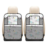 Cute elephant mouse pattern Car Seat Back Organizer