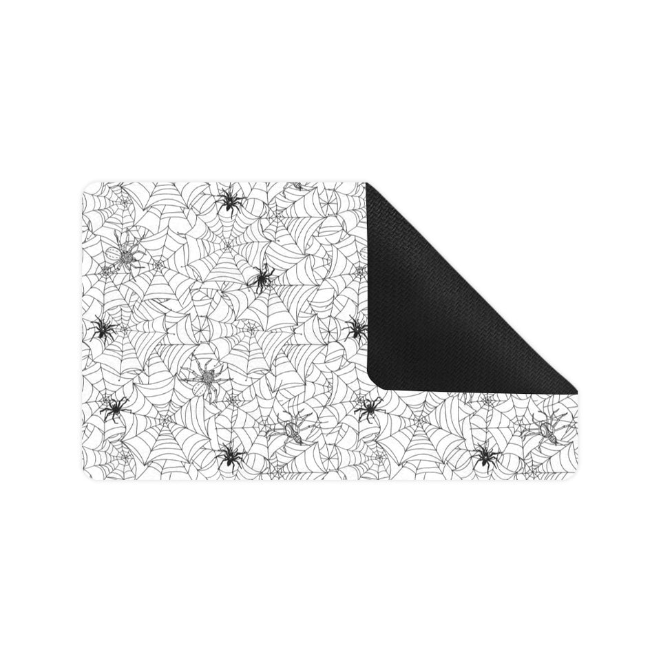 Spider web cobweb pattern Doormat