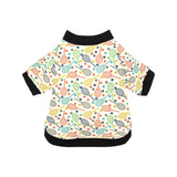 Tennis Pattern Print Design 03 All Over Print Pet Dog Round Neck Fuzzy Shirt