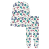 Tea pots Pattern Print Design 05 Women's All Over Print Pajama Set