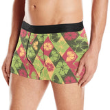 Cool Geometric lime pattern Men's All Over Print Boxer Briefs Men's Underwear