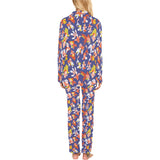 Goldfish Pattern Print Design 04 Women's Long Pajama Set