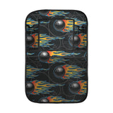 Bowling balls flame pattern Car Seat Back Organizer