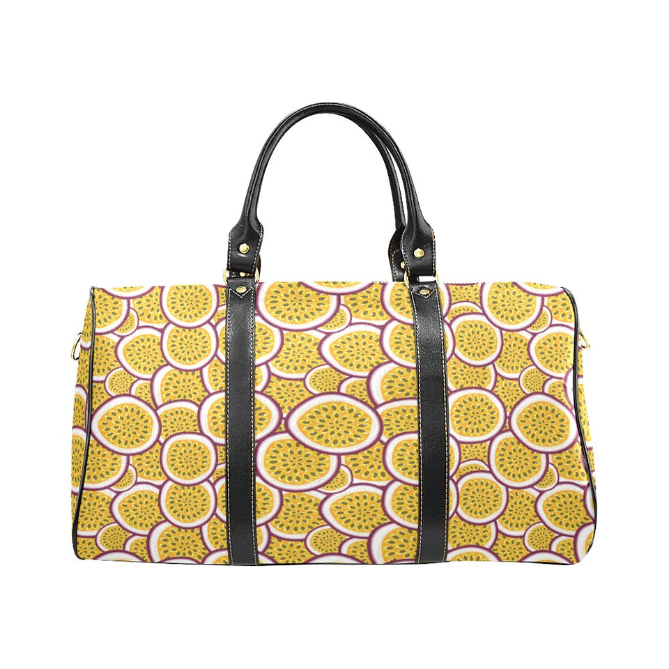 Passion fruits slice pattern Travel Bag