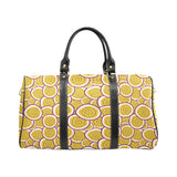 Passion fruits slice pattern Travel Bag