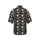 Hummingbird Pattern Print Design 03 Women's All Over Print Hawaiian Shirt