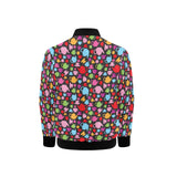 Tea pots Pattern Print Design 01 Kids' Boys' Girls' Bomber Jacket