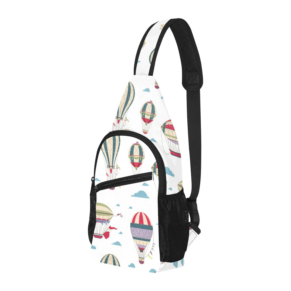 Hot air balloon pattern All Over Print Chest Bag