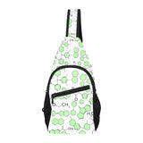 Chemistry Periodic Table Pattern Print Design 03 All Over Print Chest Bag