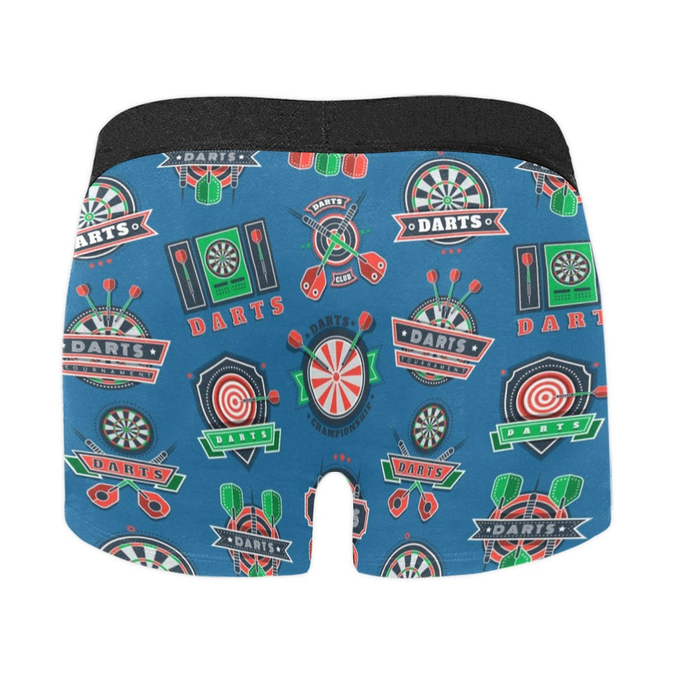 Darts Pattern Print Design 02 Men's All Over Print Boxer Briefs Men's Underwear