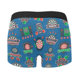 Darts Pattern Print Design 02 Men's All Over Print Boxer Briefs Men's Underwear
