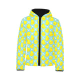 Duck Pattern Print Design 03 Kids' Boys' Girls' Padded Hooded Jacket