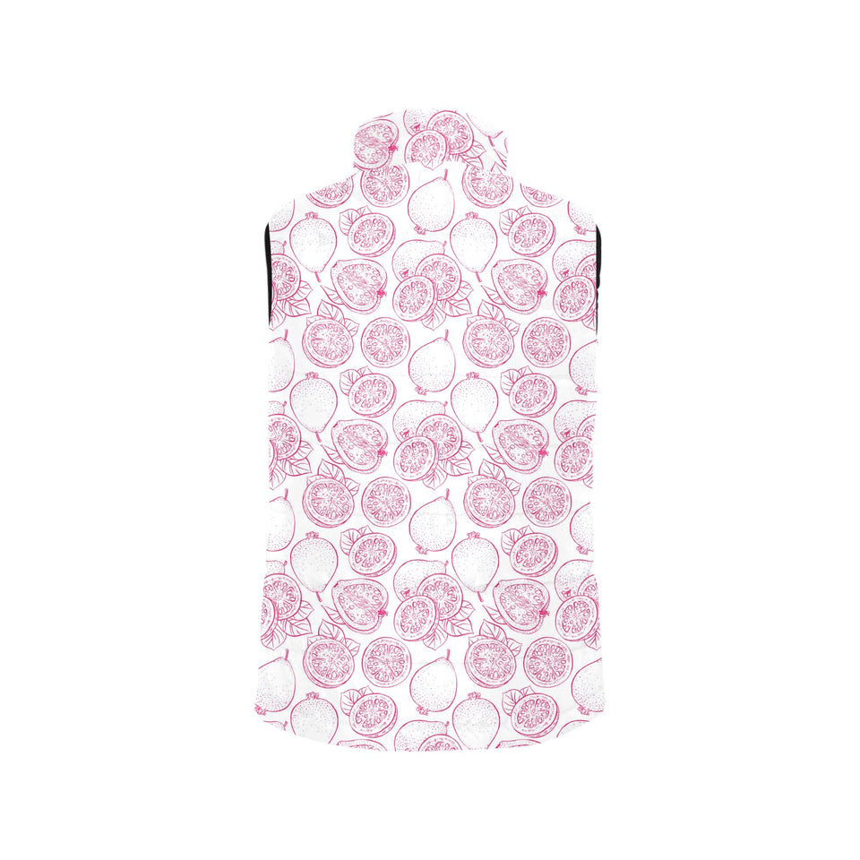 Sketch guava pattern Men's Padded Vest