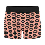 Lips Pattern Print Design 02 Men's All Over Print Boxer Briefs Men's Underwear