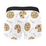 Sketch style cookie pattern Men's All Over Print Boxer Briefs Men's Underwear