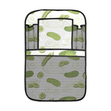 Cucumber sketch pattern Car Seat Back Organizer