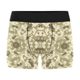 Light Green camouflage pattern Men's All Over Print Boxer Briefs Men's Underwear