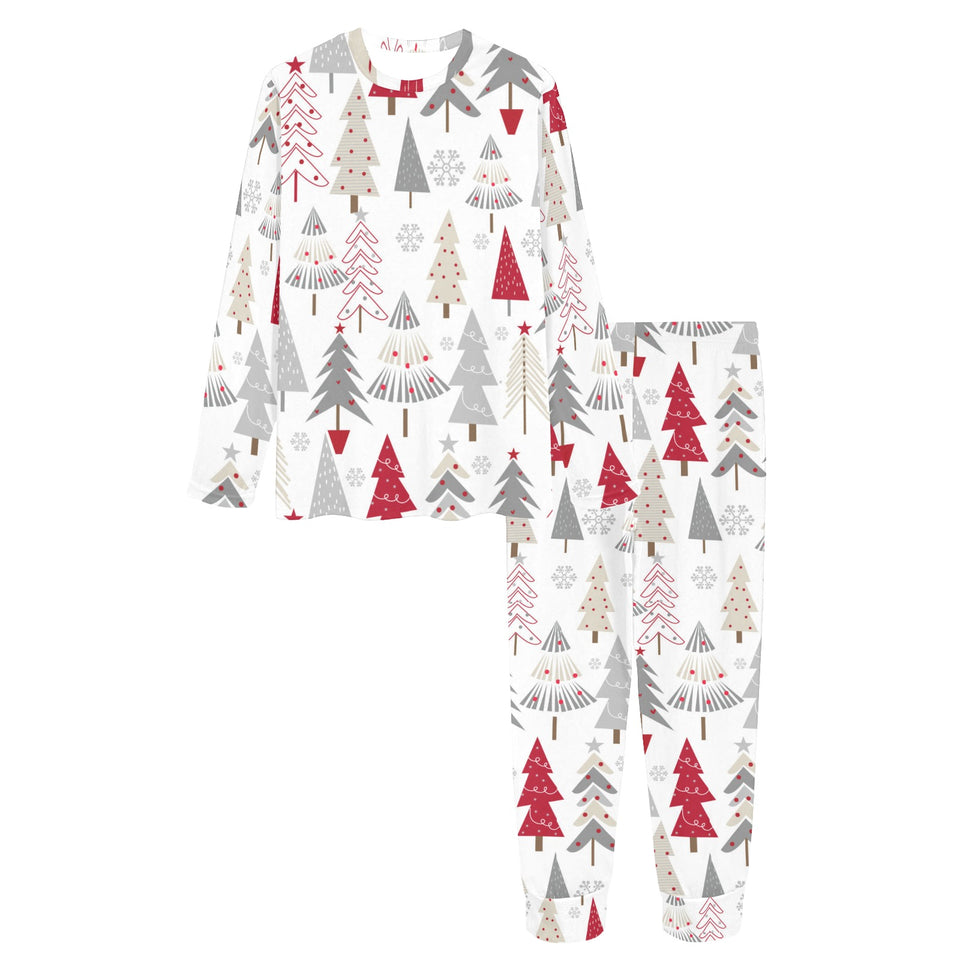 Cute Christmas tree pattern Women's All Over Print Pajama Set