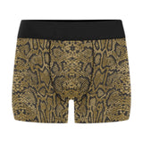 Snake skin pattern Men's All Over Print Boxer Briefs Men's Underwear