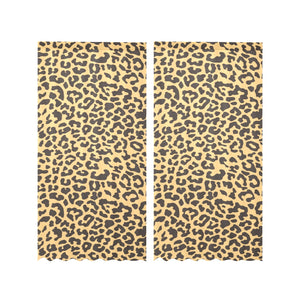 Leopard skin print Gauze Curtain