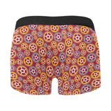 Gear Pattern Print Design 04 Men's All Over Print Boxer Briefs Men's Underwear