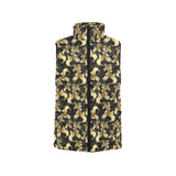 Goldfish Pattern Print Design 01 Women's Padded Vest