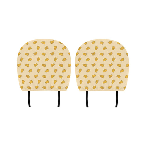 Cheese pattern Car Headrest Cover