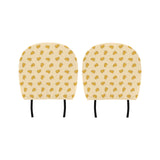 Cheese pattern Car Headrest Cover