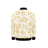 hand drawn onion pattern Kids' Boys' Girls' Bomber Jacket