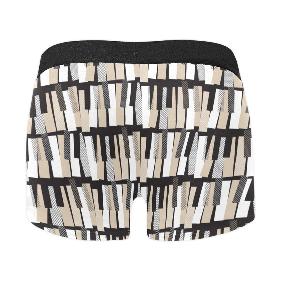 Piano Pattern Print Design 04 Men's All Over Print Boxer Briefs Men's Underwear
